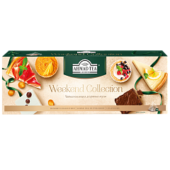 N069-1 Чайная коллекция "Викэнд Коллекшн", пакетики-пирамидки, 3 пачки по 20х1,8г, 108г